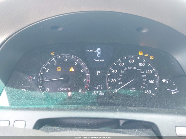 Продаж на аукціоні авто 2007 Lexus Ls 460, vin: JTHBL46F475033808, номер лоту: 44771942