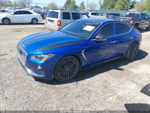 2019 Genesis G70 2.0t Advanced მანქანა იყიდება აუქციონზე, vin: KMTG34LA6KU043983, აუქციონის ნომერი: 44771978