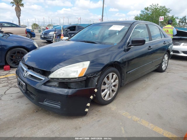 2007 HONDA ACCORD 1HGCM66517A014163 Photo 1