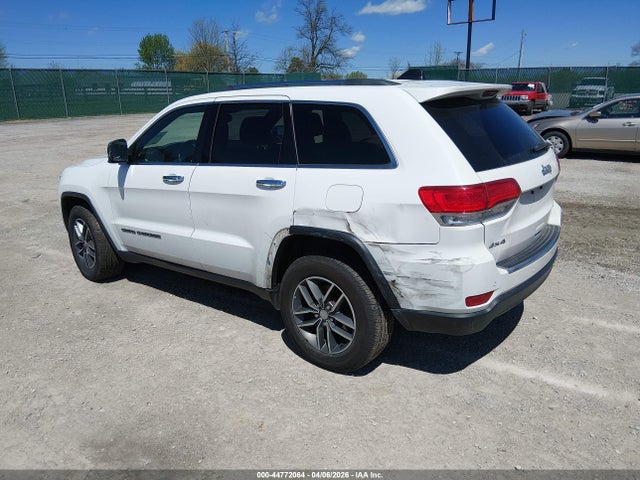Aukcja sprzedaży 2018 Jeep Grand Cherokee Limited 4x4, vin: 1C4RJFBG3JC509744, numer aukcji: 44772064