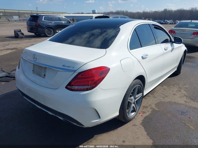 Aukcja sprzedaży 2015 Mercedes-benz C 300 Sport 4matic, vin: 55SWF4KB9FU009061, numer aukcji: 44772092