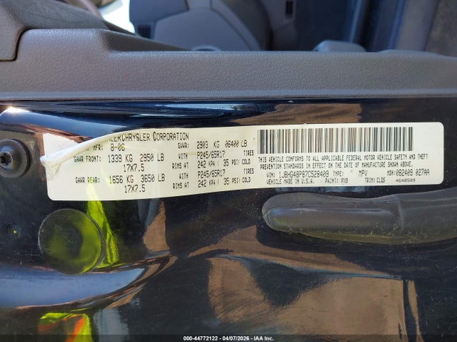 2007 Jeep Commander Sport მანქანა იყიდება აუქციონზე, vin: 1J8HG48P87C528409, აუქციონის ნომერი: 44772122