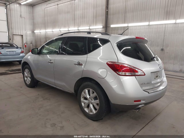 Продажа на аукционе авто 2011 Nissan Murano Sl, vin: JN8AZ1MW9BW161739, номер лота: 44772145