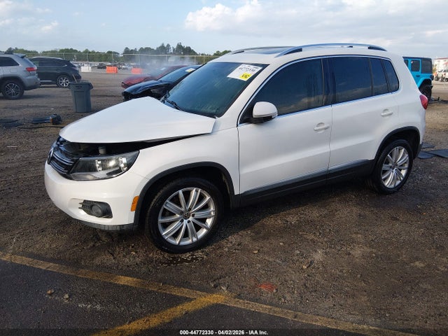 2012 Volkswagen Tiguan Se მანქანა იყიდება აუქციონზე, vin: WVGBV7AX1CW603891, აუქციონის ნომერი: 44772330