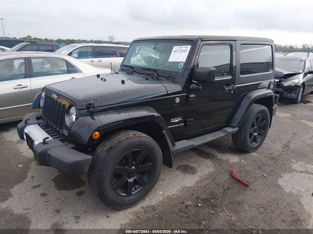 44772443 :رقم المزاد ، 1C4AJWBG2EL307318 vin ، 2014 Jeep Wrangler Sahara مزاد بيع