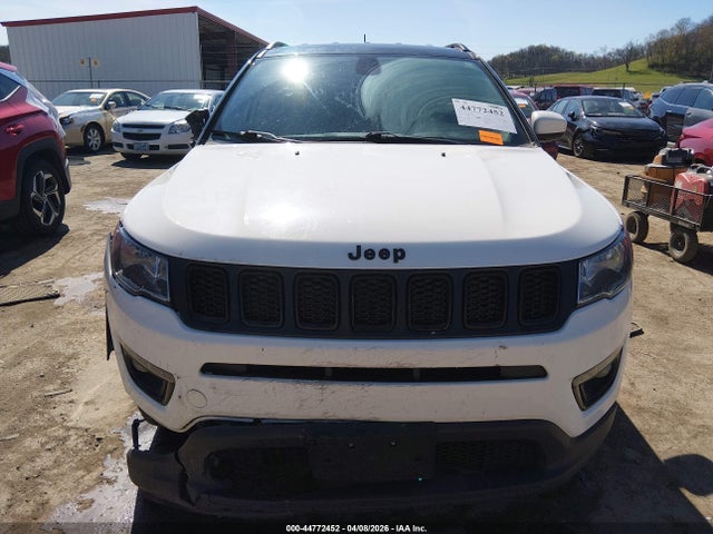 44772452 :رقم المزاد ، 3C4NJDBB6LT173795 vin ، 2020 Jeep Compass Altitude 4x4 مزاد بيع
