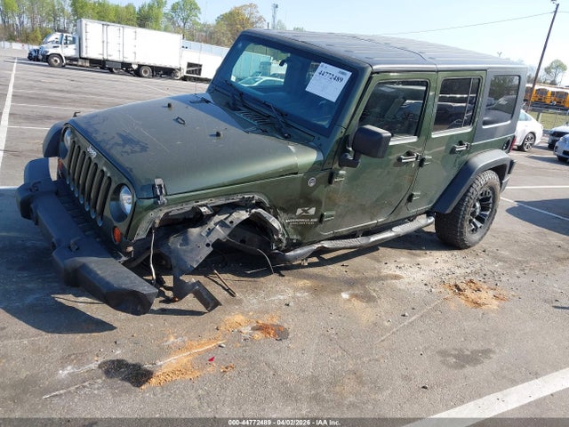 44772489 :رقم المزاد ، 1J4GA39188L561639 vin ، 2008 Jeep Wrangler Unlimited X مزاد بيع