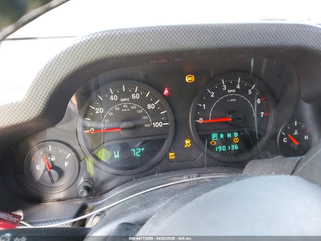 44772489 :رقم المزاد ، 1J4GA39188L561639 vin ، 2008 Jeep Wrangler Unlimited X مزاد بيع