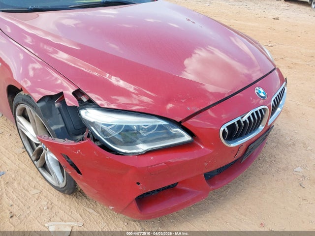 Aukcja sprzedaży 2016 Bmw 640i Gran Coupe, vin: WBA6D0C50GD927828, numer aukcji: 44772510