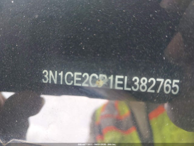3N1CE2CP1EL382765 Nissan Versa Note Sv