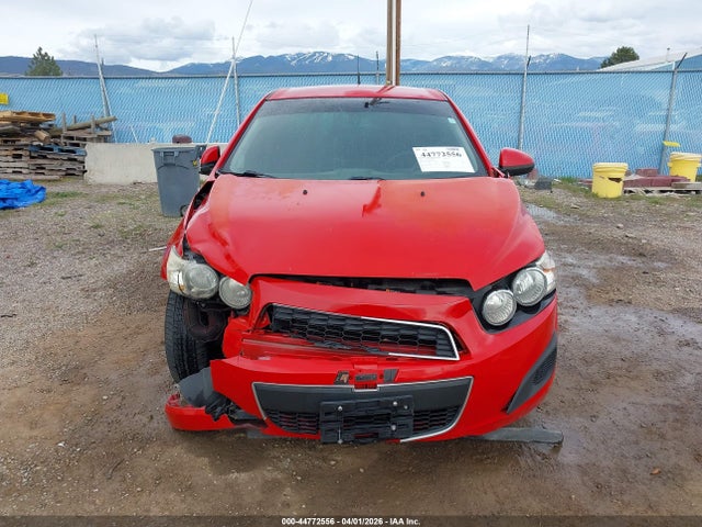 Aukcja sprzedaży 2013 Chevrolet Sonic Lt Auto, vin: 1G1JC5SH4D4101562, numer aukcji: 44772556
