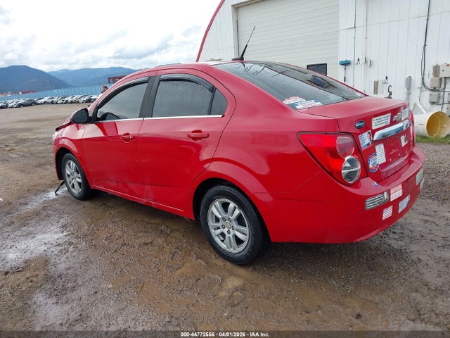 Aukcja sprzedaży 2013 Chevrolet Sonic Lt Auto, vin: 1G1JC5SH4D4101562, numer aukcji: 44772556