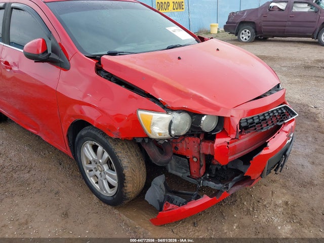Aukcja sprzedaży 2013 Chevrolet Sonic Lt Auto, vin: 1G1JC5SH4D4101562, numer aukcji: 44772556