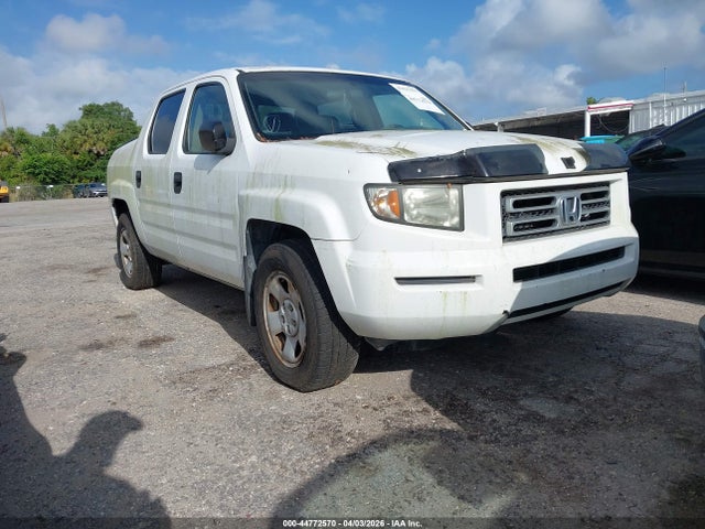 2007 Honda Ridgeline Rt მანქანა იყიდება აუქციონზე, vin: 2HJYK16267H543284, აუქციონის ნომერი: 44772570
