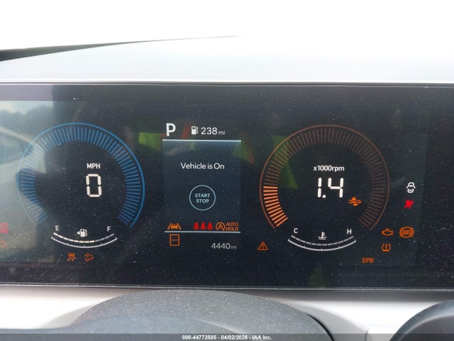 44772585 :رقم المزاد ، 5NMJB3DE8SH531276 vin ، 2025 Hyundai Tucson Sel مزاد بيع