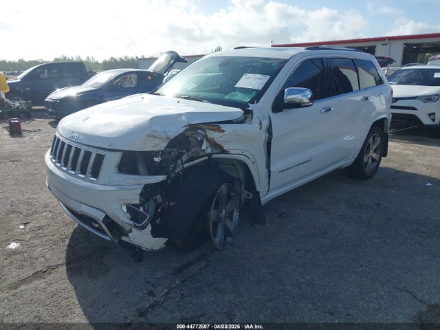 44772597 :رقم المزاد ، 1C4RJECG5EC461078 vin ، 2014 Jeep Grand Cherokee Overland مزاد بيع