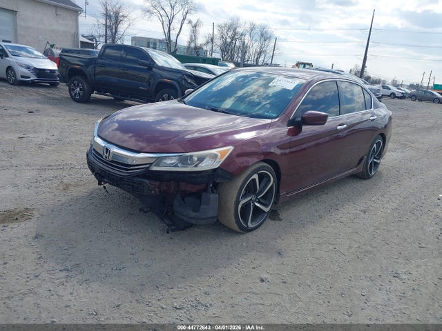 44772643 :رقم المزاد ، 1HGCR2F16HA087571 vin ، 2017 Honda Accord Sport Se مزاد بيع