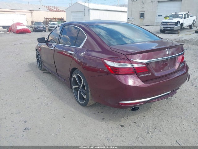 44772643 :رقم المزاد ، 1HGCR2F16HA087571 vin ، 2017 Honda Accord Sport Se مزاد بيع