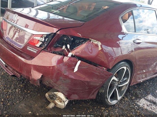 44772643 :رقم المزاد ، 1HGCR2F16HA087571 vin ، 2017 Honda Accord Sport Se مزاد بيع