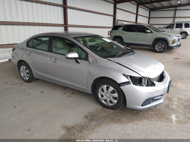 44772862 :رقم المزاد ، 19XFB2F52EE031655 vin ، 2014 Honda Civic Lx مزاد بيع