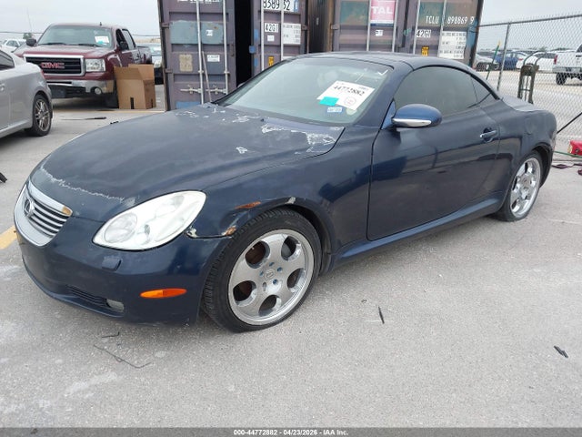 44772882 :رقم المزاد ، JTHFN48Y520012966 vin ، 2002 Lexus Sc 430 مزاد بيع