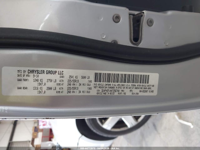 44772975 :رقم المزاد ، 3D4PH5FV4AT256740 vin ، 2010 Dodge Journey Sxt مزاد بيع