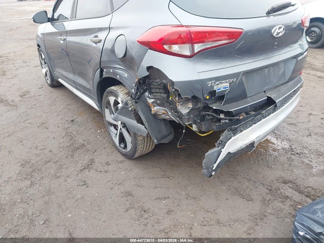 2018 Hyundai Tucson Limited მანქანა იყიდება აუქციონზე, vin: KM8J33A29JU630389, აუქციონის ნომერი: 44773010
