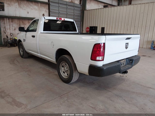 44773049 :رقم المزاد ، 3C6JR6DG4MG634828 vin ، 2021 Ram 1500 Classic Tradesman  4x2 8' Box مزاد بيع