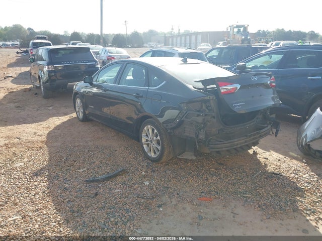 2019 Ford Fusion Hybrid Se მანქანა იყიდება აუქციონზე, vin: 3FA6P0LUXKR255624, აუქციონის ნომერი: 44773092