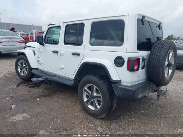 Aukcja sprzedaży 2022 Jeep Wrangler Unlimited Sahara 4x4, vin: 1C4HJXEG0NW244055, numer aukcji: 44773095