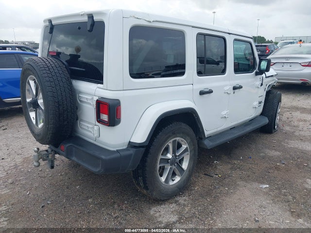 Aukcja sprzedaży 2022 Jeep Wrangler Unlimited Sahara 4x4, vin: 1C4HJXEG0NW244055, numer aukcji: 44773095