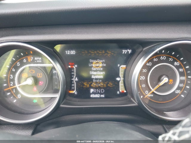 Aukcja sprzedaży 2022 Jeep Wrangler Unlimited Sahara 4x4, vin: 1C4HJXEG0NW244055, numer aukcji: 44773095