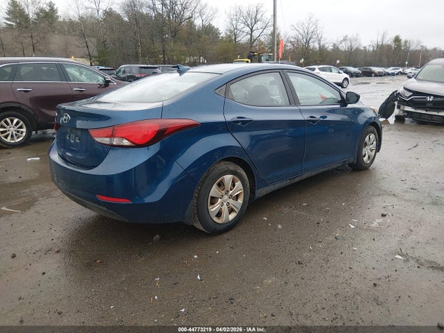 Продажа на аукционе авто 2016 Hyundai Elantra Se, vin: KMHDH4AE6GU543282, номер лота: 44773219