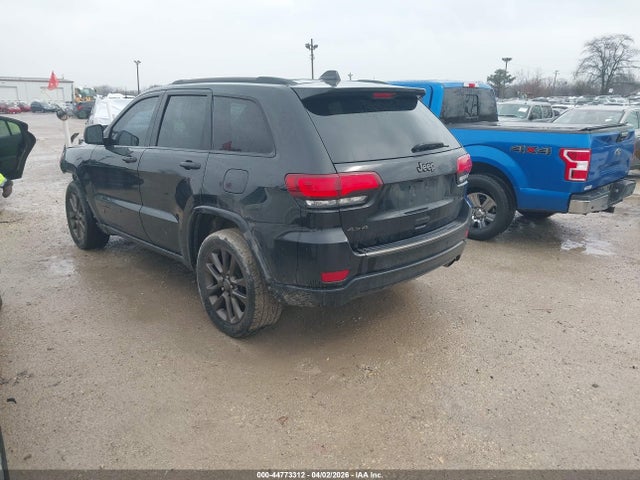 2016 Jeep Grand Cherokee Limited 75th Anniversary მანქანა იყიდება აუქციონზე, vin: 1C4RJFBG0GC389412, აუქციონის ნომერი: 44773312