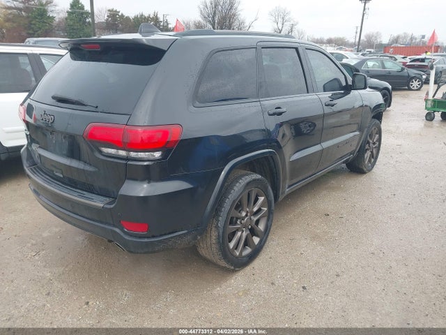 2016 Jeep Grand Cherokee Limited 75th Anniversary მანქანა იყიდება აუქციონზე, vin: 1C4RJFBG0GC389412, აუქციონის ნომერი: 44773312