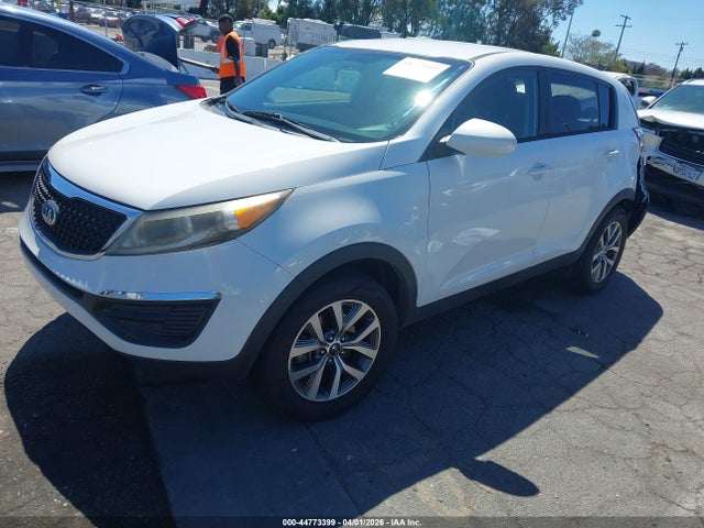 2014 Kia Sportage Lx მანქანა იყიდება აუქციონზე, vin: KNDPB3AC5E7580329, აუქციონის ნომერი: 44773399