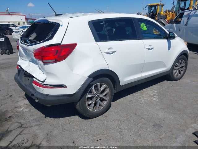 2014 Kia Sportage Lx მანქანა იყიდება აუქციონზე, vin: KNDPB3AC5E7580329, აუქციონის ნომერი: 44773399