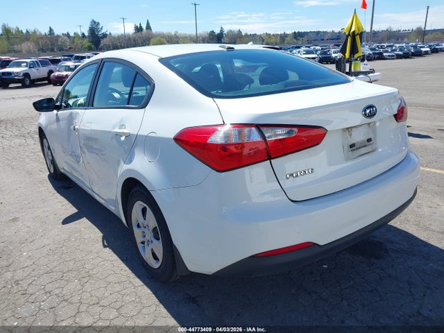 Продаж на аукціоні авто 2016 Kia Forte Lx, vin: KNAFK4A67G5614343, номер лоту: 44773409