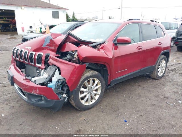 44773420 :رقم المزاد ، 1C4PJMDB3HW511578 vin ، 2017 Jeep Cherokee Limited 4x4 مزاد بيع