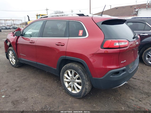 44773420 :رقم المزاد ، 1C4PJMDB3HW511578 vin ، 2017 Jeep Cherokee Limited 4x4 مزاد بيع