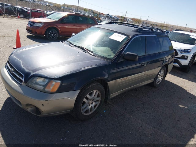 Aukcja sprzedaży 2002 Subaru Outback, vin: 4S3BH665826626354, numer aukcji: 44773430