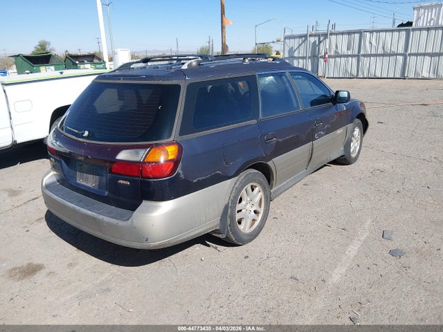 Aukcja sprzedaży 2002 Subaru Outback, vin: 4S3BH665826626354, numer aukcji: 44773430