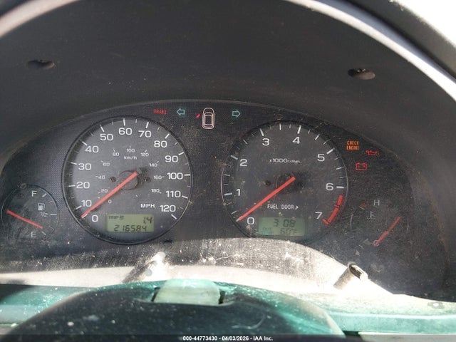 Aukcja sprzedaży 2002 Subaru Outback, vin: 4S3BH665826626354, numer aukcji: 44773430