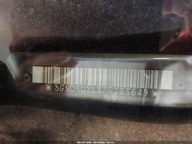 2007 Buick Rendezvous Cxl მანქანა იყიდება აუქციონზე, vin: 3G5DA03L87S585649, აუქციონის ნომერი: 44773508