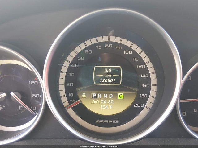 2012 Mercedes-benz C 63 Amg მანქანა იყიდება აუქციონზე, vin: WDDGF7HB7CA679619, აუქციონის ნომერი: 44773522