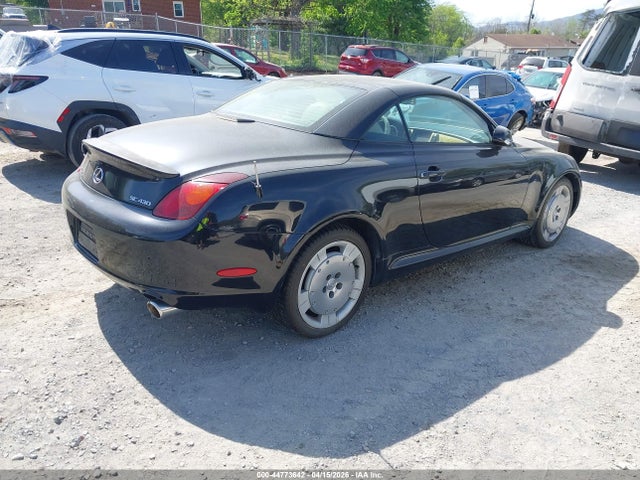 44773642 :رقم المزاد ، JTHFN48Y430046396 vin ، 2003 Lexus Sc 430 مزاد بيع