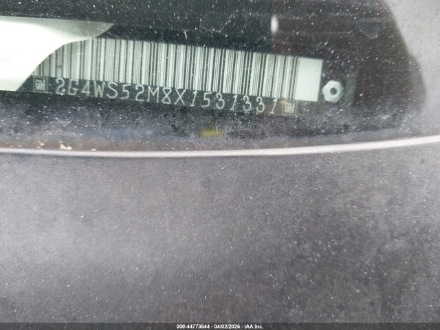1999 Buick Century Custom მანქანა იყიდება აუქციონზე, vin: 2G4WS52M8X1531331, აუქციონის ნომერი: 44773644