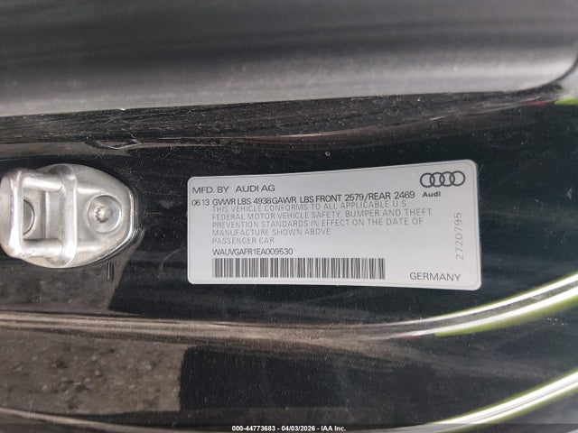 Auction sale of the 2014 Audi S5 3.0t Premium Plus, vin: WAUVGAFR1EA009530, lot number: 44773683