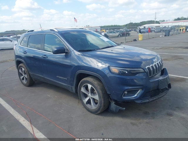 2021 Jeep Cherokee Limited 4x4 მანქანა იყიდება აუქციონზე, vin: 1C4PJMDX4MD172427, აუქციონის ნომერი: 44773759