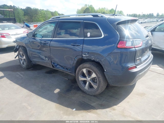 2021 Jeep Cherokee Limited 4x4 მანქანა იყიდება აუქციონზე, vin: 1C4PJMDX4MD172427, აუქციონის ნომერი: 44773759